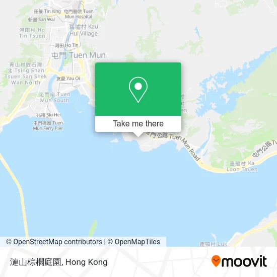 漣山棕櫚庭園地圖