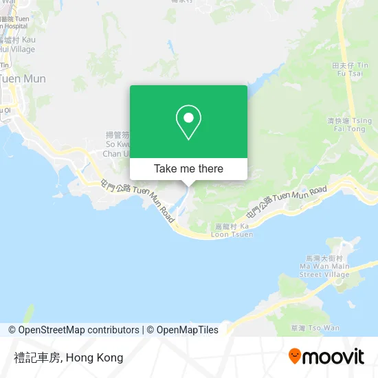 禮記車房地圖