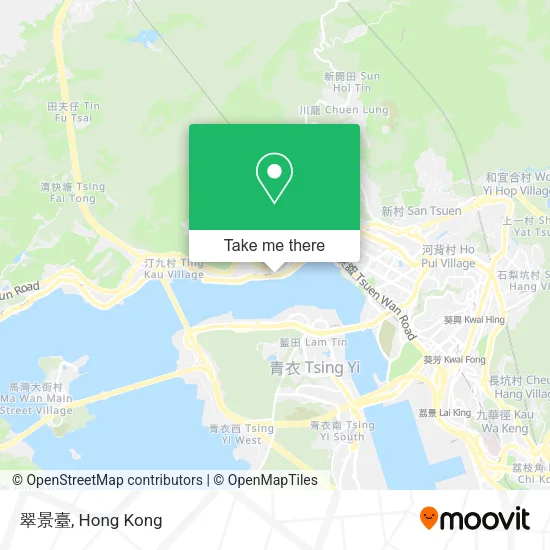 翠景臺地圖