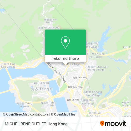 MICHEL RENE OUTLET map