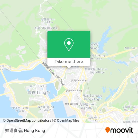 鮮運食品 map