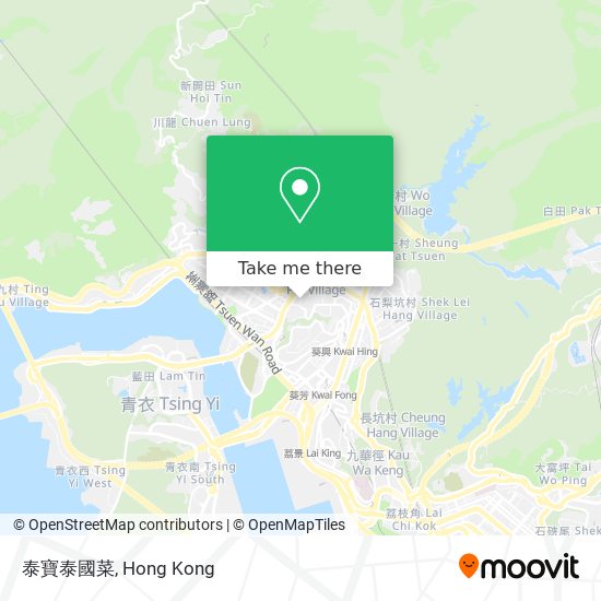 泰寶泰國菜地圖