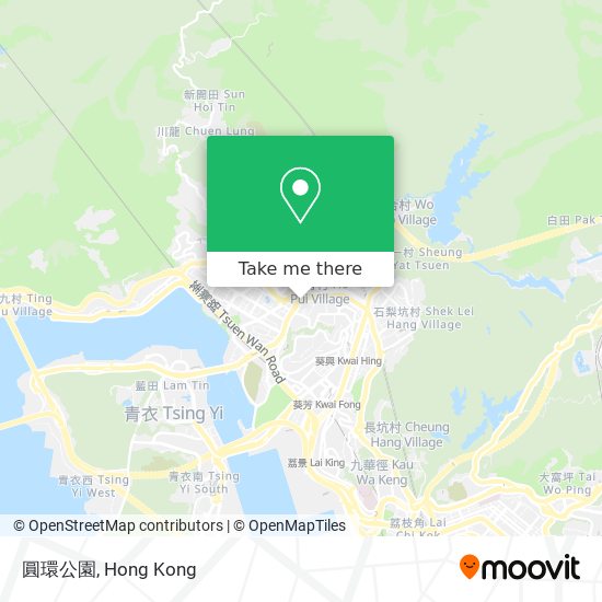 圓環公園地圖