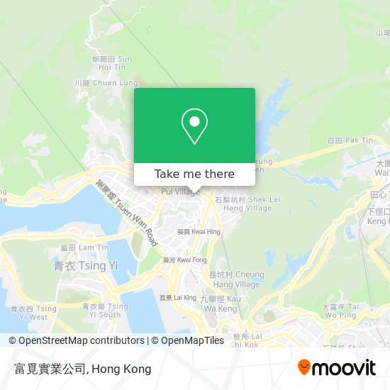 富覓實業公司 map