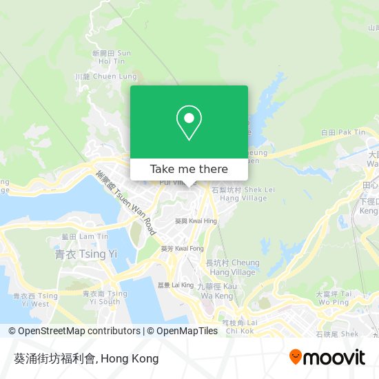 葵涌街坊福利會 map