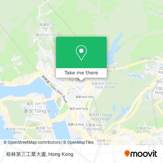 裕林第三工業大廈 map