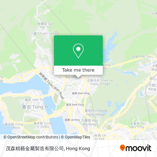 茂森精藝金屬製造有限公司 map