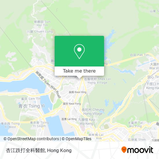 杏江跌打全科醫館 map