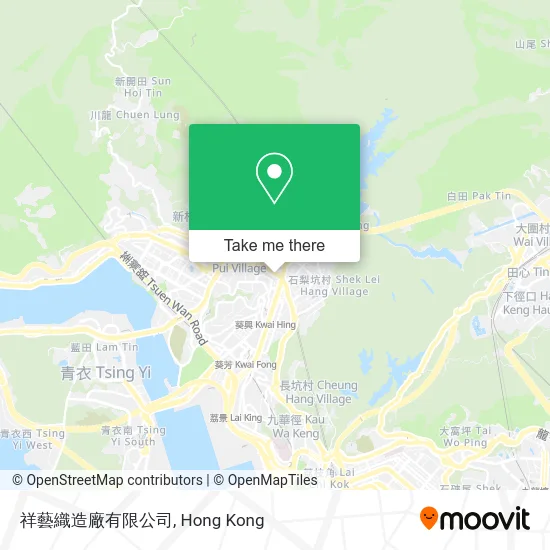 祥藝織造廠有限公司 map