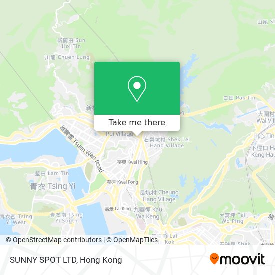 SUNNY SPOT LTD map