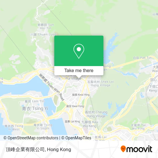 頂峰企業有限公司 map