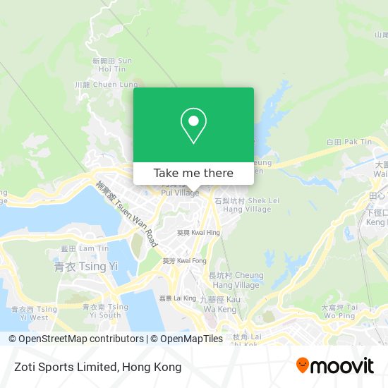 Zoti Sports Limited map