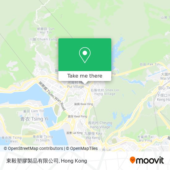 東毅塑膠製品有限公司 map