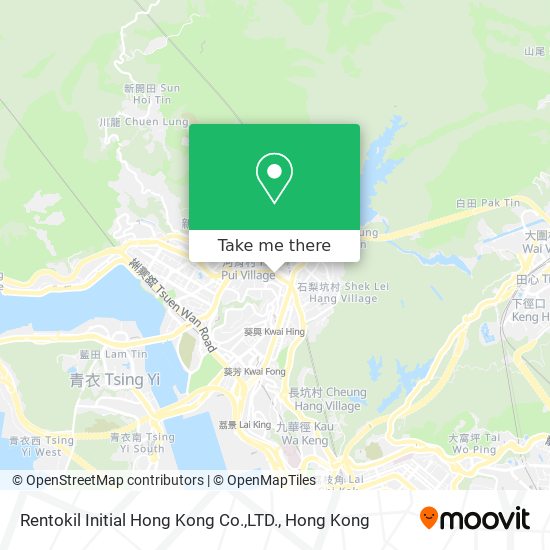 Rentokil Initial Hong Kong Co.,LTD. map