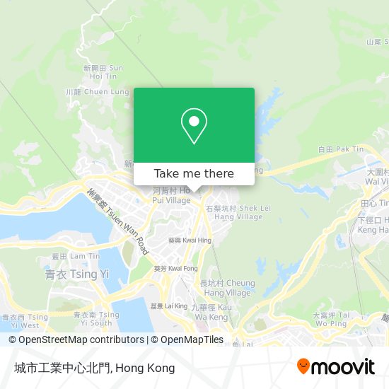 城市工業中心北門 map