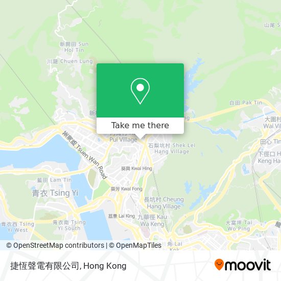 捷恆聲電有限公司 map