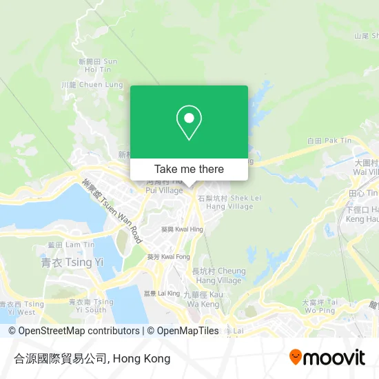 合源國際貿易公司 map