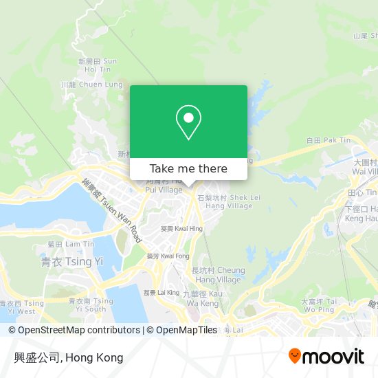 興盛公司 map