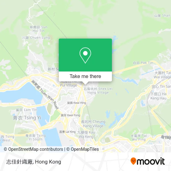 志佳針織廠地圖