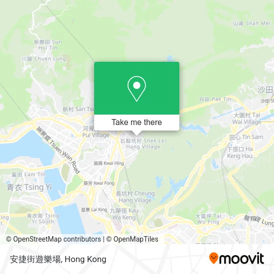 安捷街遊樂場地圖