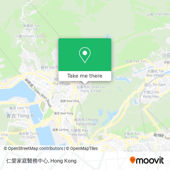 仁愛家庭醫務中心地圖