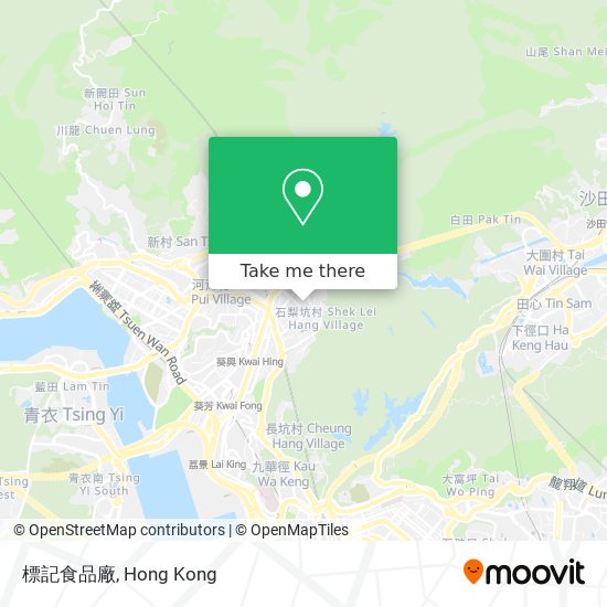 標記食品廠 map