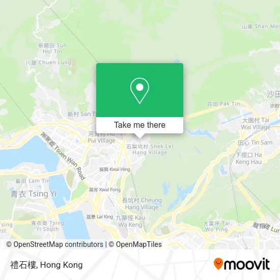 禮石樓地圖