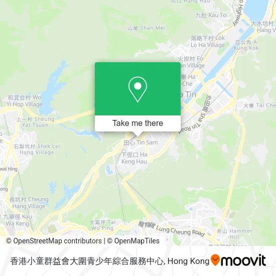 香港小童群益會大圍青少年綜合服務中心 map
