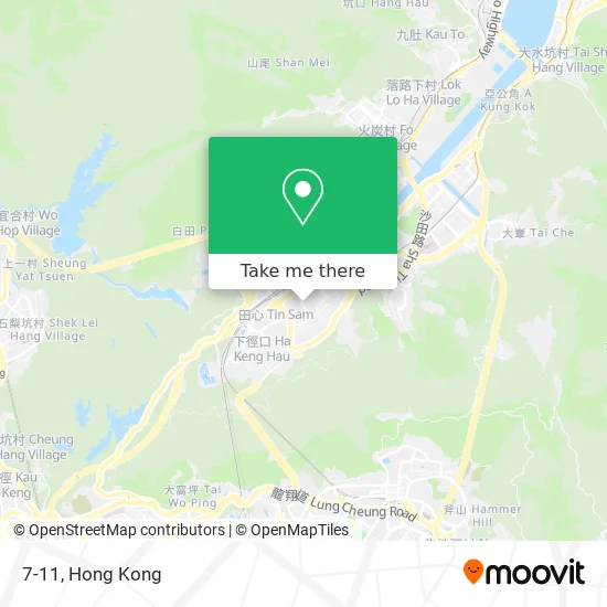 7-11 map