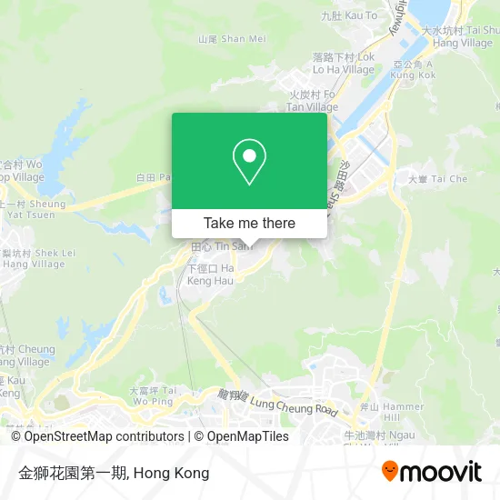 金獅花園第一期地圖