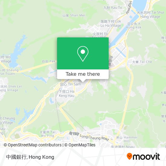 中國銀行 map