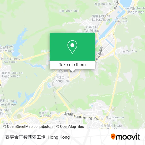 賽馬會匡智新翠工場地圖