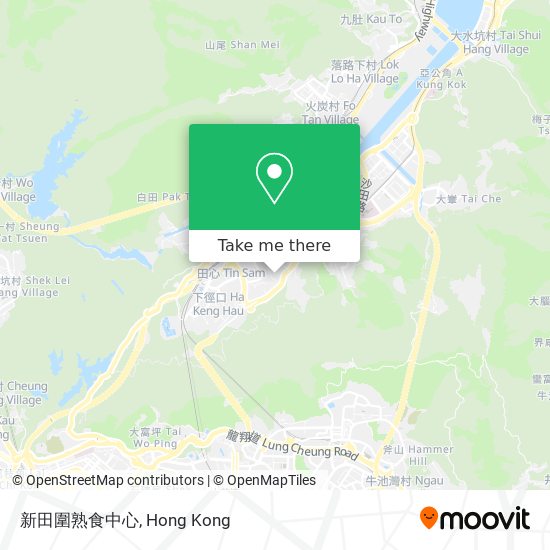 新田圍熟食中心 map