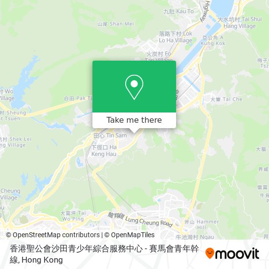 香港聖公會沙田青少年綜合服務中心 - 賽馬會青年幹線 map
