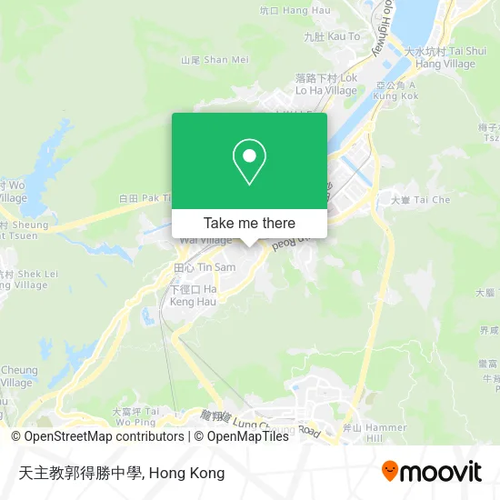 天主教郭得勝中學地圖