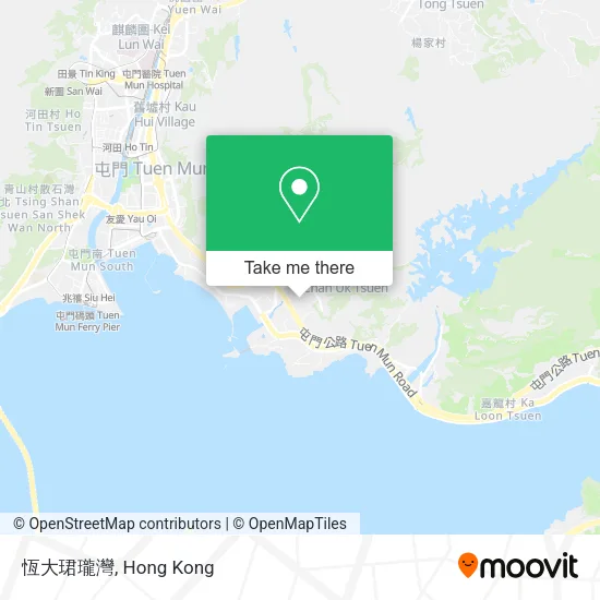 恆大珺瓏灣 map