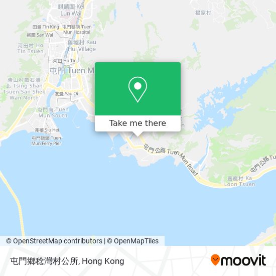 屯門鄉稔灣村公所 map