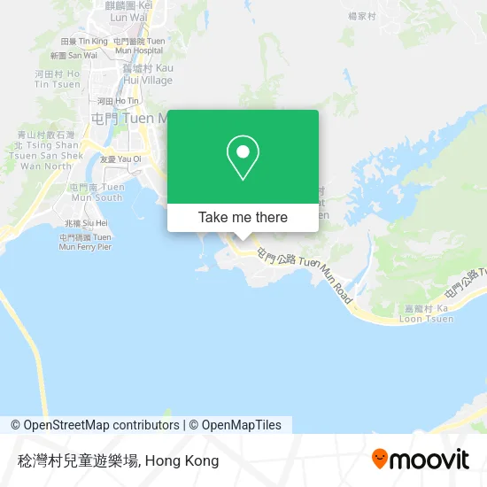 稔灣村兒童遊樂場地圖