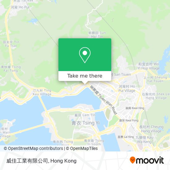 威佳工業有限公司地圖