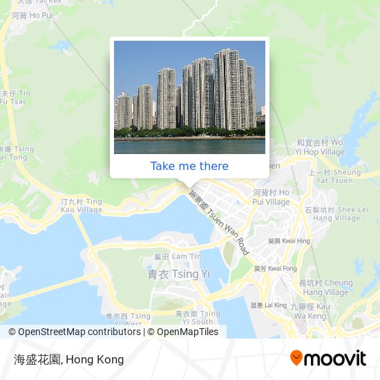 海盛花園 map