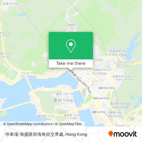 停車場-海盛路與海角街交界處 map
