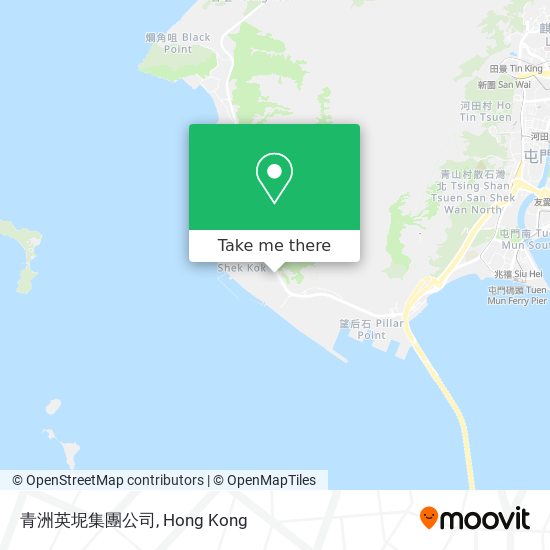青洲英坭集團公司 map