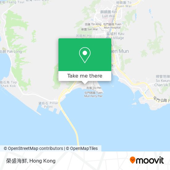 榮盛海鮮 map