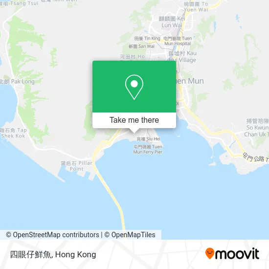 四眼仔鮮魚 map