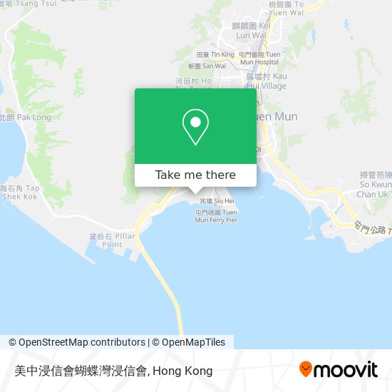 美中浸信會蝴蝶灣浸信會 map