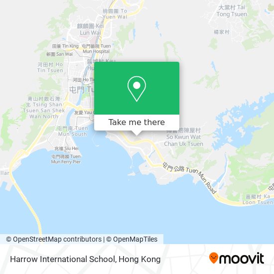 Harrow International School map