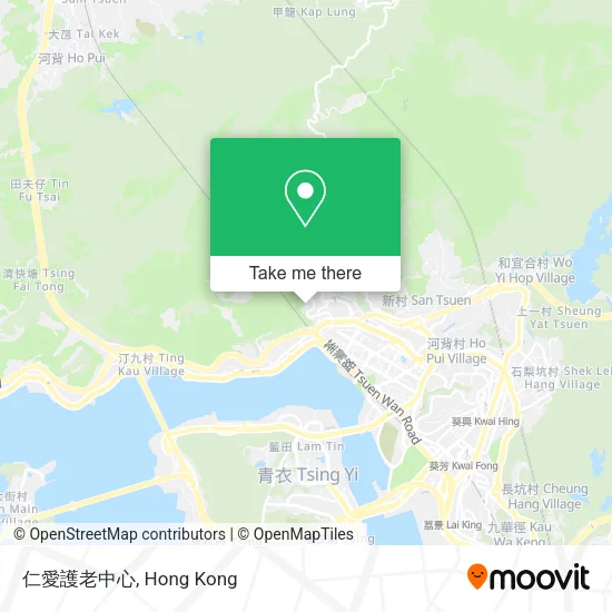 仁愛護老中心 map