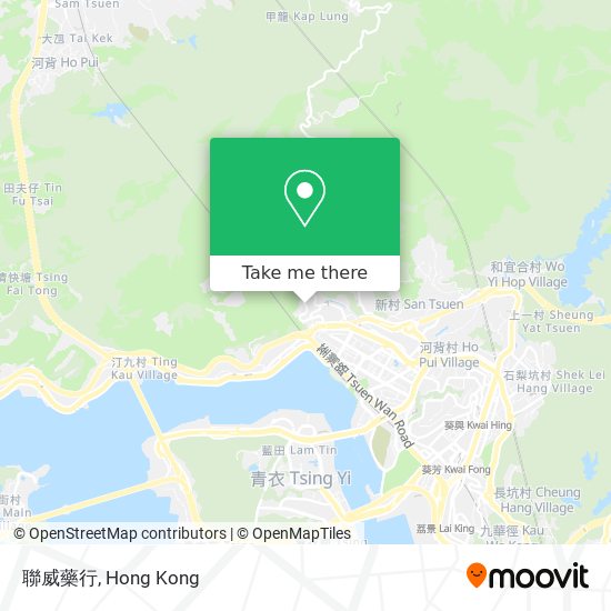 聯威藥行 map