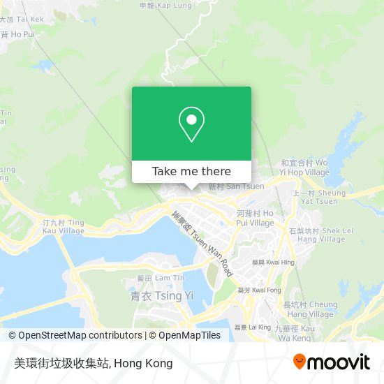 美環街垃圾收集站 map