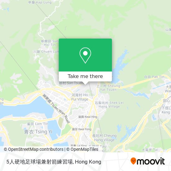 5人硬地足球場兼射箭練習場 map